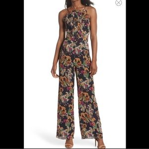 Adelyn Rae Floral Jumpsuit Medium